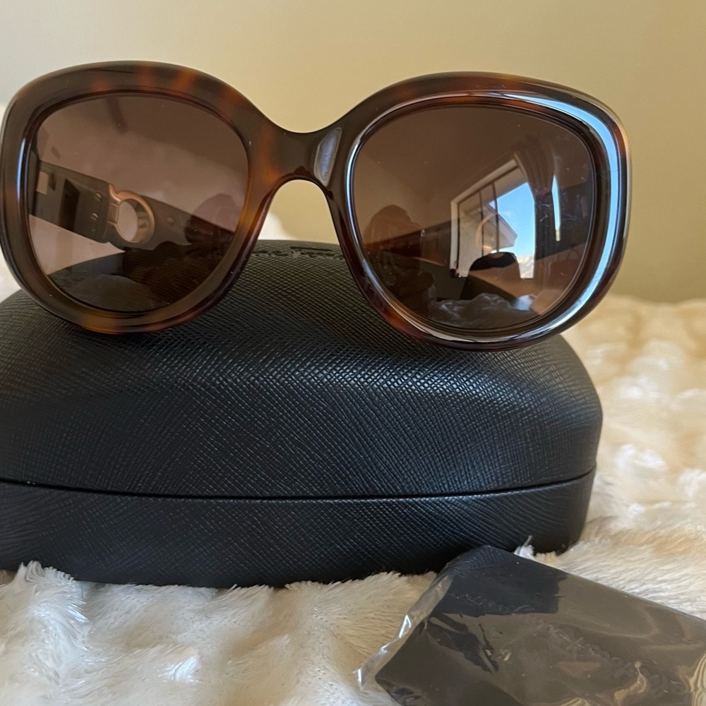 Authentic Salvatore Ferragamo Sunglasses, like new